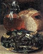 Georg Flegel Still-Life with Fish oil painting